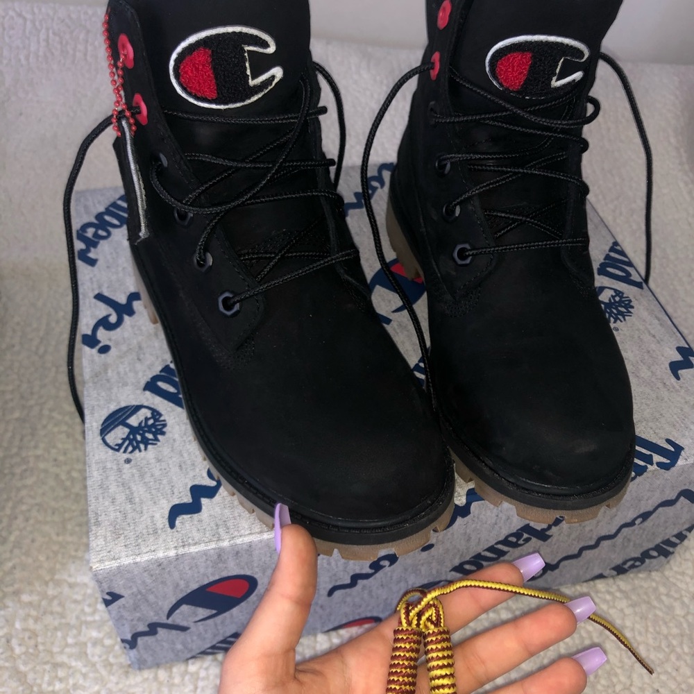 LIMITED EDITION TIMBERLAND x CHAMPION BOOTS